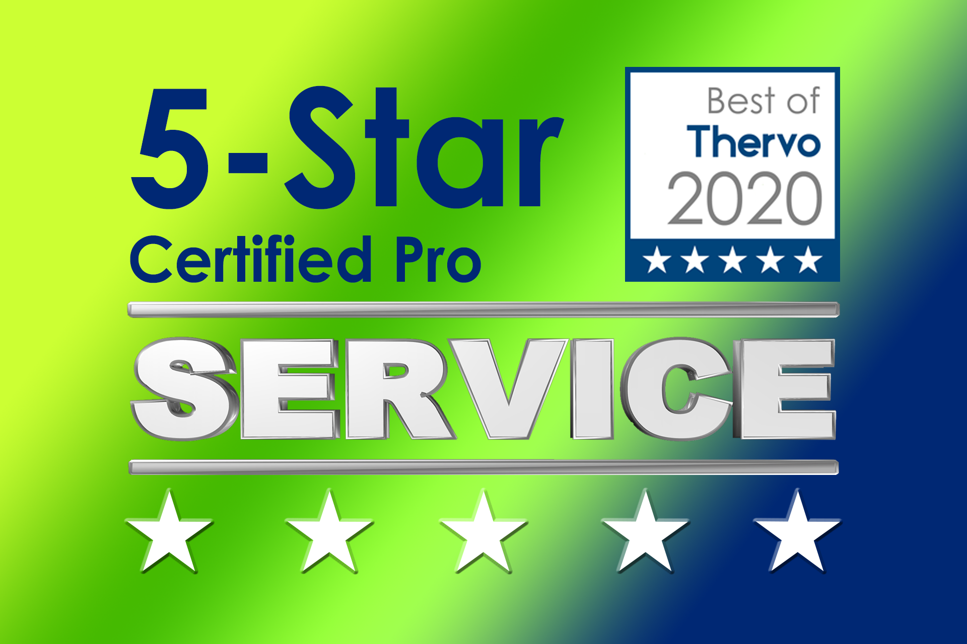 5-Star Certified Pro Best of Thervo 2020 - JRB Team