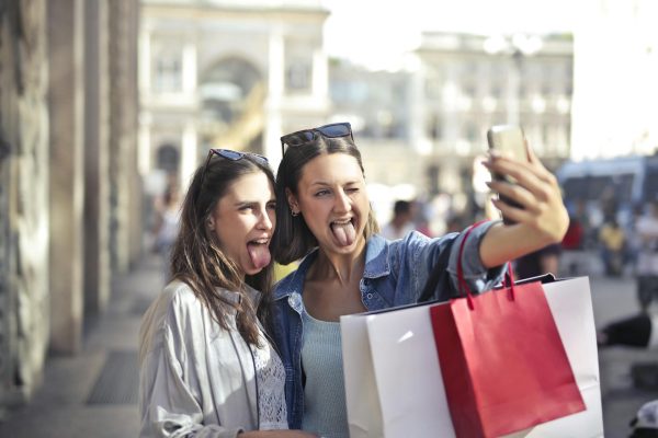 JRB Team Marketing - Two women taking a selfie.