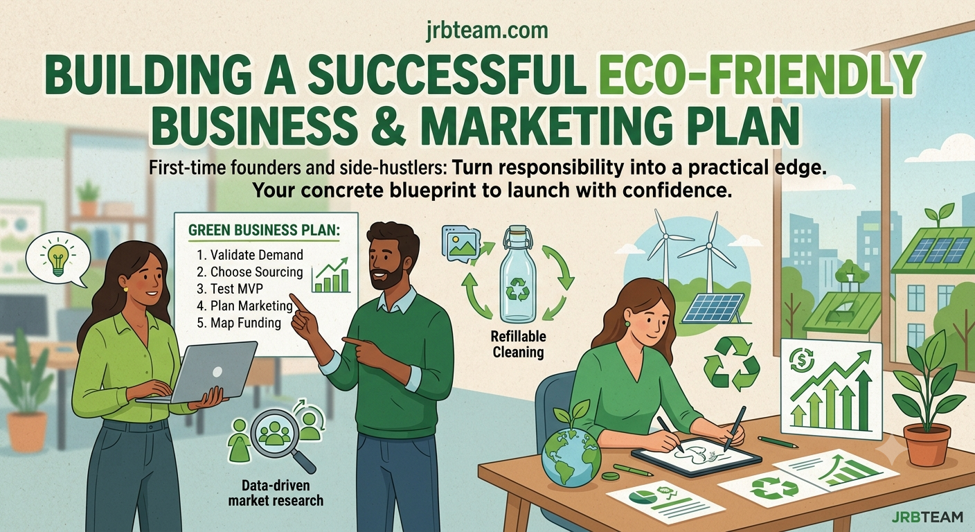 JRB Team - How to Build a Successful Eco-Friendly Business and Marketing Plan